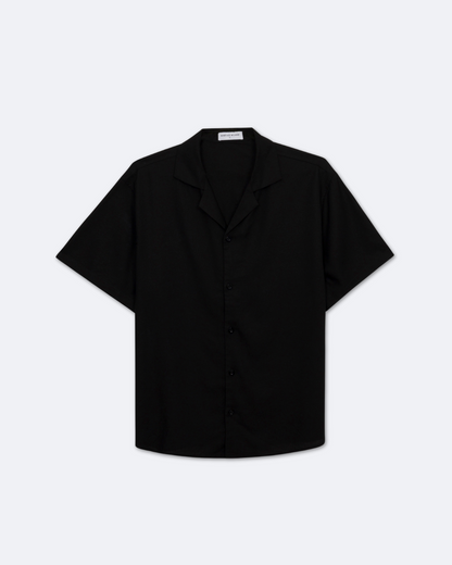 Vincenzo Short Sleeve Linen Shirt