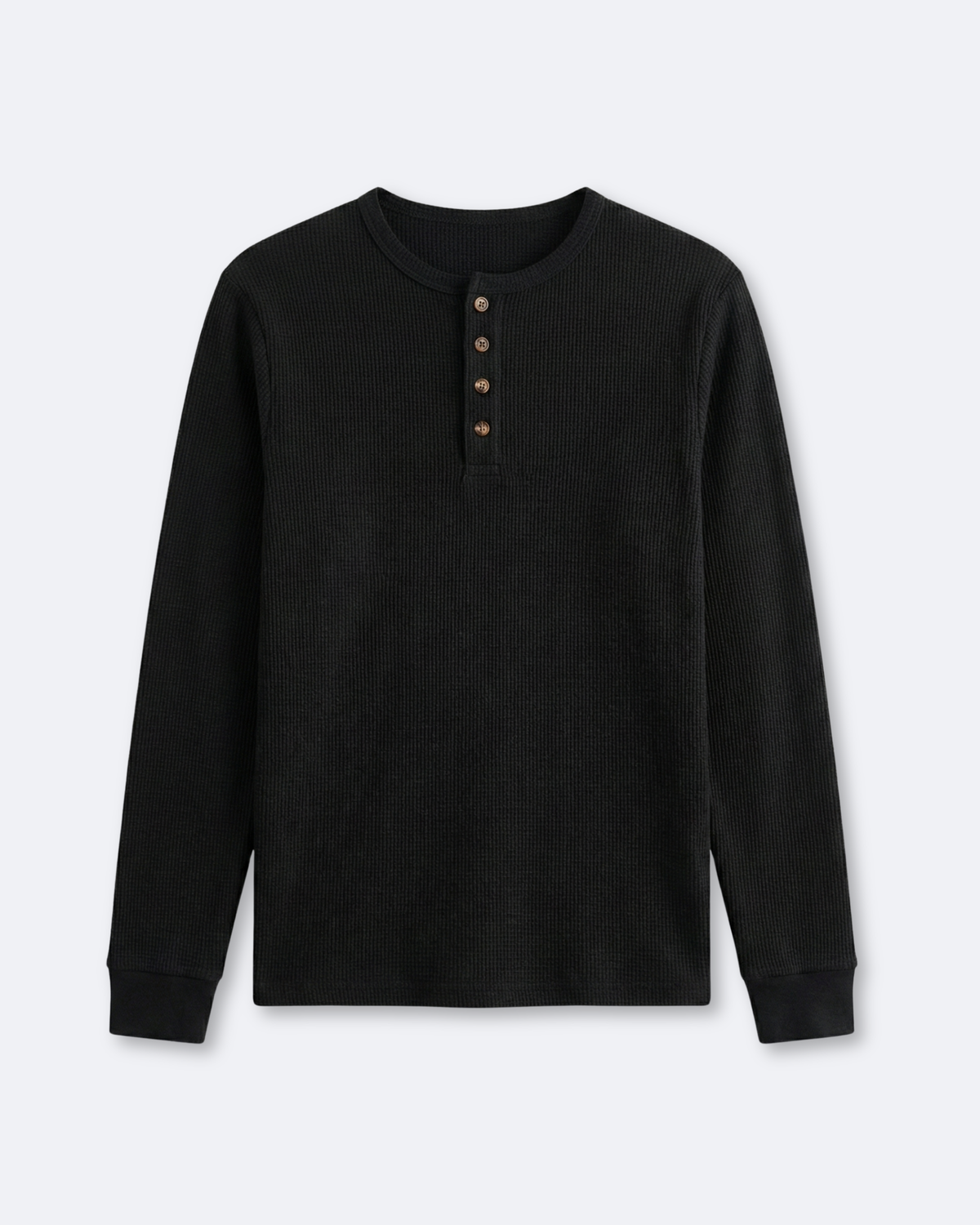 Antonio Waffle Henley Longsleeve