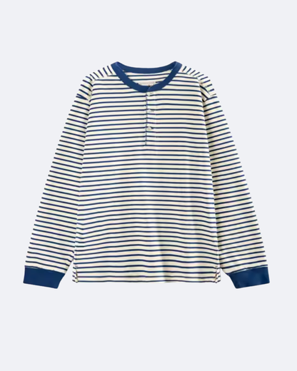 Anders Striped Henley Longsleeve