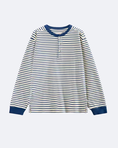 Anders Striped Henley Longsleeve