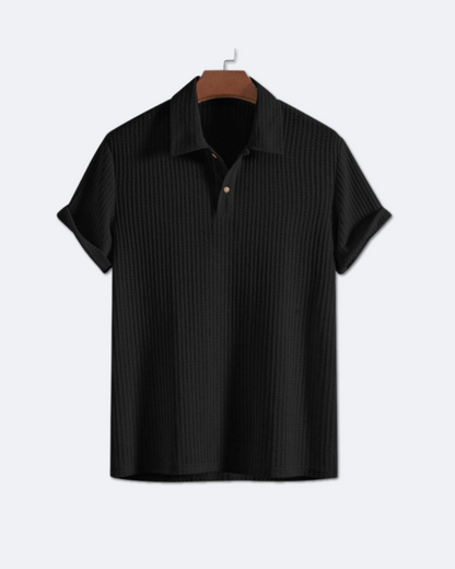 Andrea Jacquard Knit Polo