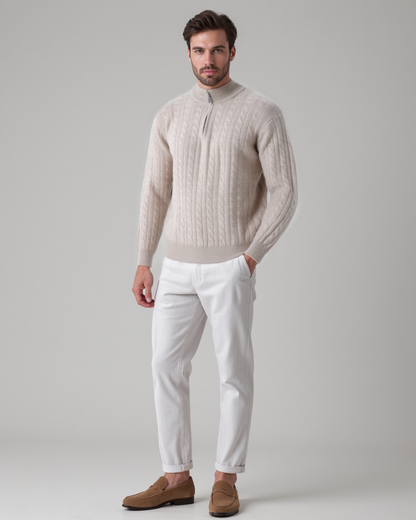 Teodore Chunky Quarter Zip