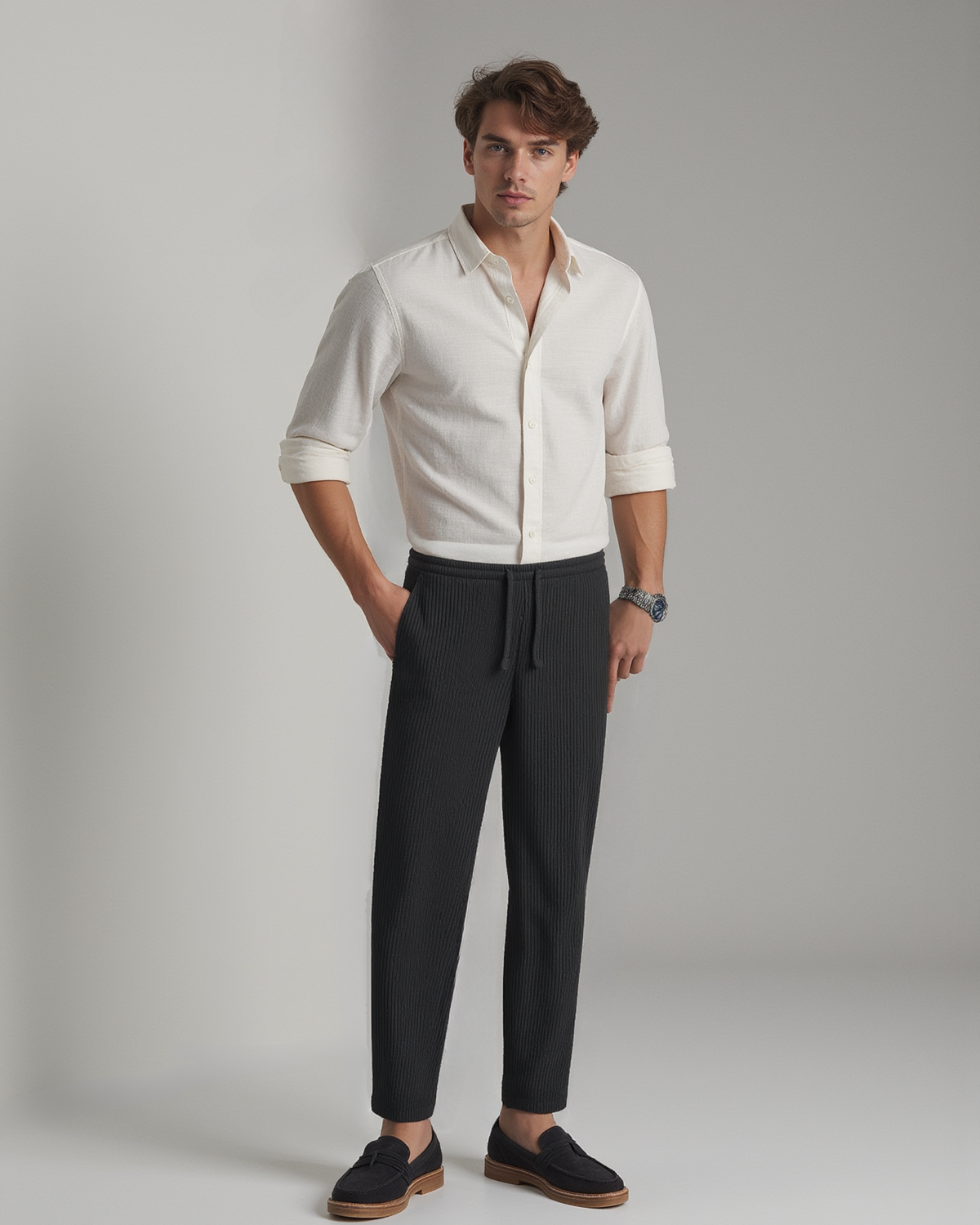 Simon Ribbed Pants