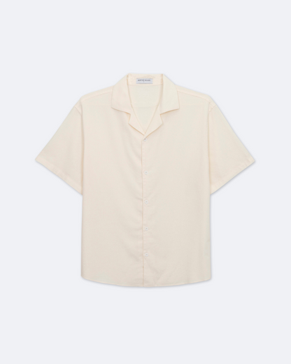 Vincenzo Short Sleeve Linen Shirt