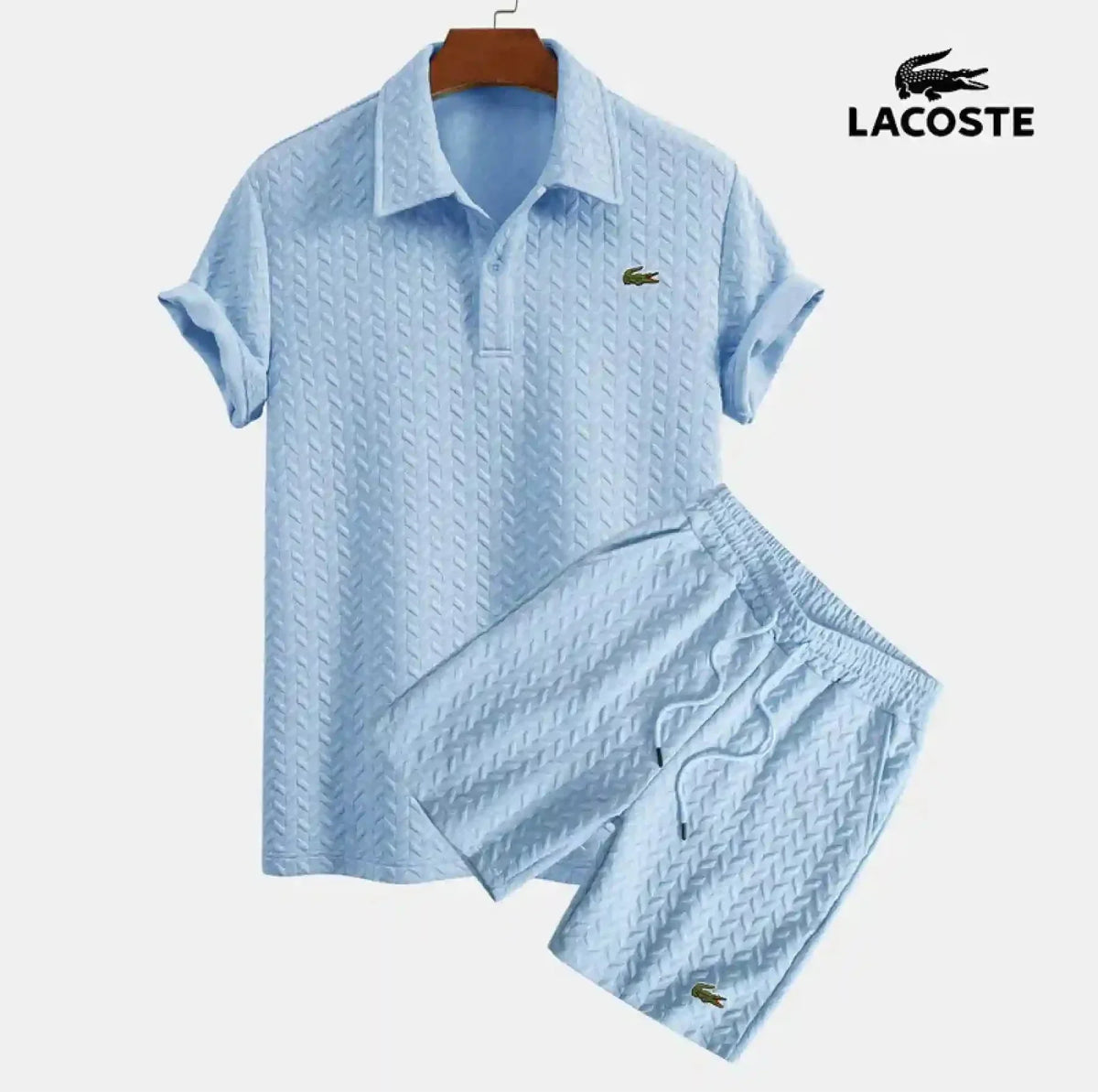 LC™ | Lattice Polo & Short Set